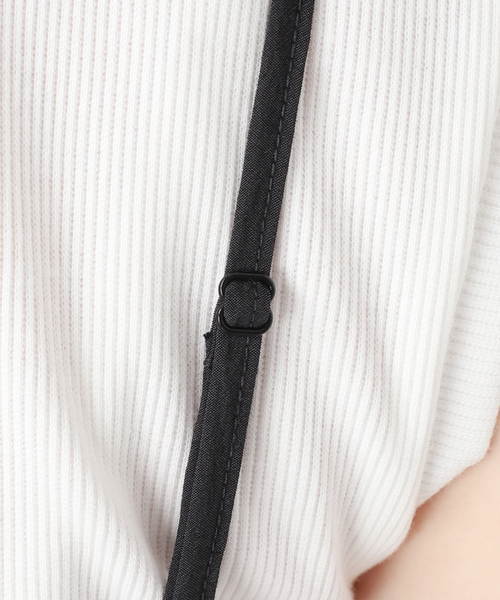 B.C STOCK（ベーセーストック）の「《追加》《3点セット》手洗い可 / multiple way 3 piece（つなぎ/オールインワン・レディース・ブラック/カーキ/ブラウン/ブラック系その他/ネイビー・FREE）」の13枚目の写真