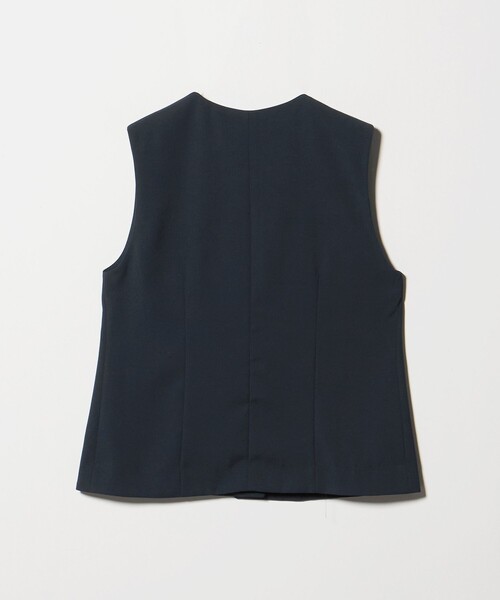 A DAY IN THE LIFE UNITED ARROWS(アデイインザライフユナイテッドアローズ)の「ツイル ベスト+ワイドパンツ ‐セットアイテム‐<A DAY IN THE LIFE>(ワンピース・レディース・ダークブラウン/ブラック/ネイビー・FREE)」の6枚目の写真