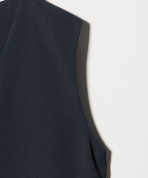 A DAY IN THE LIFE UNITED ARROWS(アデイインザライフユナイテッドアローズ)の「ツイル ベスト+ワイドパンツ ‐セットアイテム‐<A DAY IN THE LIFE>(ワンピース・レディース・ダークブラウン/ブラック/ネイビー・FREE)」の8枚目の写真