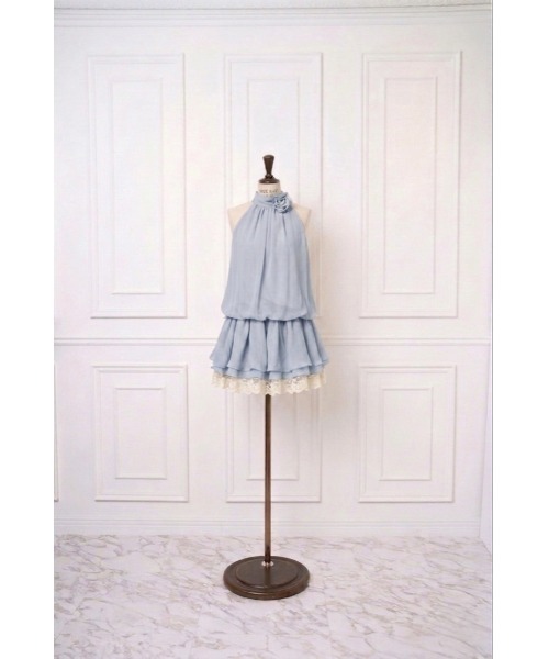 MISTREASS(ミストレアス)の「Blush Bloom Tunic Dress(ワンピース・レディース・サックスブルー/ピンク/アイボリー・FREE)」の17枚目の写真