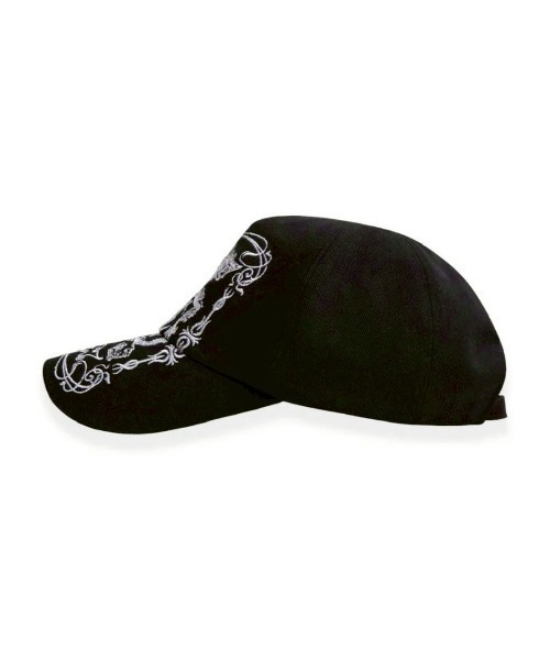 E RIN AI E(オリンアイ)の「【E RIN AI E】MOON BALL CAP / 【オリンアイ】ムーンロゴボールキャップ(キャップ・メンズ・グレー・ONE SIZE)」の7枚目の写真