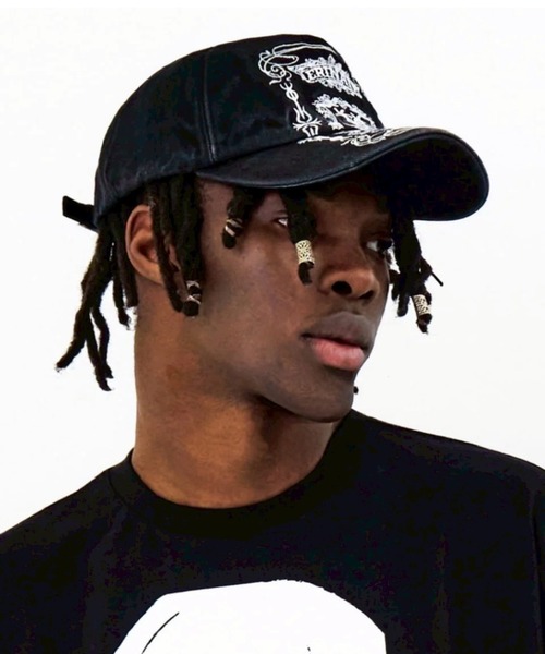 E RIN AI E(オリンアイ)の「【E RIN AI E】MOON BALL CAP / 【オリンアイ】ムーンロゴボールキャップ(キャップ・メンズ・グレー・ONE SIZE)」の4枚目の写真