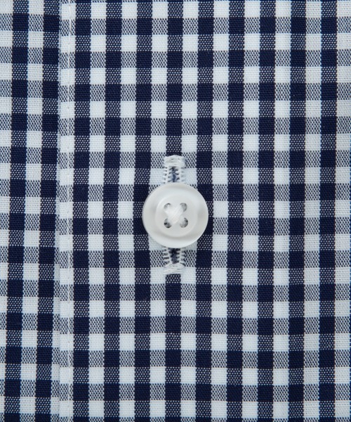 TOKYO SHIRTS(トウキョウシャツ)の「【吸水速乾】 形態安定ノンアイロン ホリゾンタルワイド 長袖ビジネスワイシャツ(大きいサイズ・長いサイズ)(ビジネスシャツ・メンズ・ネイビー・首回り45cm-裄丈90cm/首回り45cm-裄丈86cm/首回り45cm-裄丈82cm/首回り43cm-裄丈90cm/首回り39cm-裄丈88cm)」の4枚目の写真