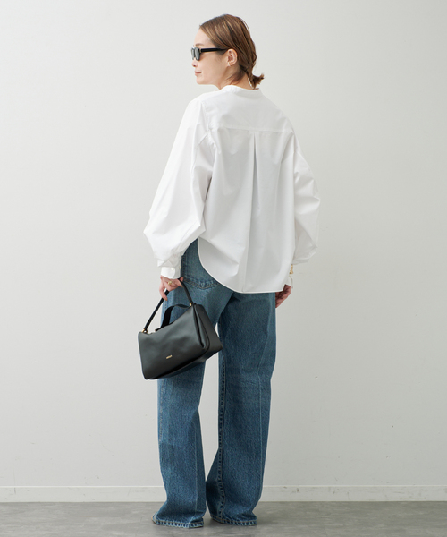 Mackintosh（マッキントッシュ）の「【MACKINTOSH/マッキントッシュ】 VOLUME SLEEVE BLOUSE（シャツ/ブラウス・レディース・ホワイト・FREE）」の8枚目の写真