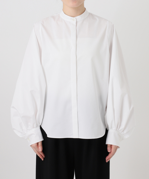 Mackintosh（マッキントッシュ）の「【MACKINTOSH/マッキントッシュ】 VOLUME SLEEVE BLOUSE（シャツ/ブラウス・レディース・ホワイト・FREE）」の9枚目の写真