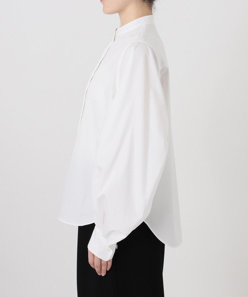 Mackintosh（マッキントッシュ）の「【MACKINTOSH/マッキントッシュ】 VOLUME SLEEVE BLOUSE（シャツ/ブラウス・レディース・ホワイト・FREE）」の10枚目の写真