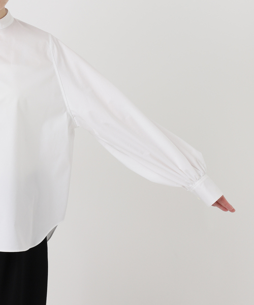 Mackintosh（マッキントッシュ）の「【MACKINTOSH/マッキントッシュ】 VOLUME SLEEVE BLOUSE（シャツ/ブラウス・レディース・ホワイト・FREE）」の13枚目の写真