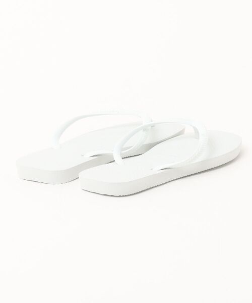 Scrap Book(スクラップブック)の「【Havaianas】slim square ビーチサンダル(サンダル・レディース・ホワイト・35/36)」の2枚目の写真