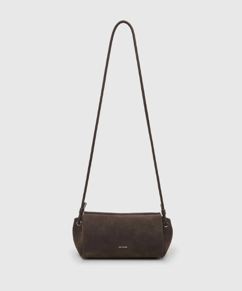 ADD CULUMN(アドカラム)の「【ADD CULUMN/アドカラム】ショルダーバッグ PAGE SHLD NUBUCK(ショルダーバッグ・レディース・ベージュ/チャコールグレー・FREE)」の1枚目の写真