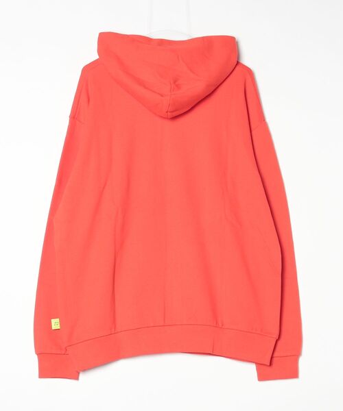 LOOSE JOINTS（ルーズジョインツ）の「LOOSE JOINTS / MASATO MAEKAWA - 'Mezcal' Hoodie / ルーズジョインツ（パーカー・メンズ・オレンジ/オフホワイト・XL）」の3枚目の写真