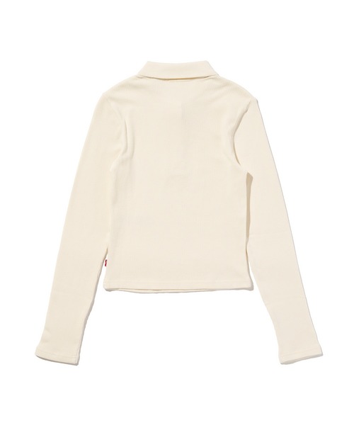 Levi's(リーバイス)の「Levi's/リーバイス ローリー ロングスリーブ ポロシャツ(ポロシャツ・レディース・ホワイト・XS/S/M)」の5枚目の写真