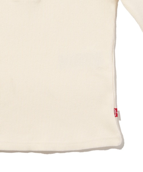 Levi's(リーバイス)の「Levi's/リーバイス ローリー ロングスリーブ ポロシャツ(ポロシャツ・レディース・ホワイト・XS/S/M)」の8枚目の写真