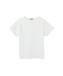 アセンティークシルケットTシャツ（チャコールブラウン）