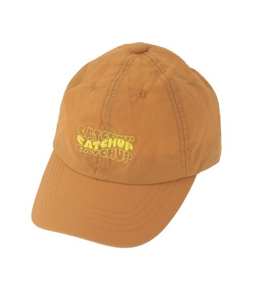 Catchup(ケチャップ)の「CATCHUP ナイロンキャップ(キャップ・キッズ・モスグリーン/キャメル・M/L/S)」の1枚目の写真