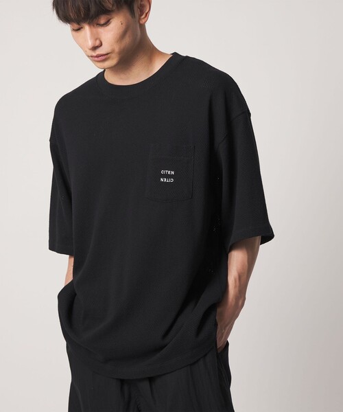 セール】<CITEN>コットンメッシュポケットT（Tシャツ/カットソー