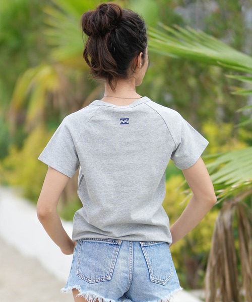 BILLABONG(ビラボン)の「BILLABONG/ビラボン 半袖 Tシャツ BG014U07(Tシャツ/カットソー・レディース・グレー/アイボリー・M)」の8枚目の写真