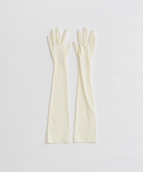 PRANK PROJECT(プランクプロジェクト)の「【2026Autumn Pre-Order】スキューバロンググローブ / Scuba Long Gloves(アームカバー・レディース・ホワイト/パープル/ブラック・FREE)」の7枚目の写真
