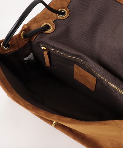 MARC JACOBS（マークジェイコブス）の「SUEDE DUAL SHOULDER BAG/ザ スエード デュアル バッグ ショルダー ラージ（ショルダーバッグ・レディース・ブラウン・ONE SIZE）」の11枚目の写真