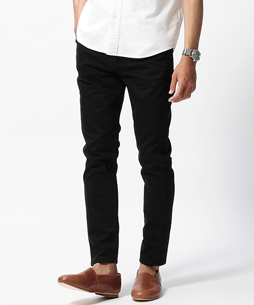 BEAMS（ビームス）の「BEAMS / ツイル ストレッチ ペインターパンツ（その他パンツ・メンズ・ホワイト/ブラック/インディゴブルー・X-LARGE/LARGE/MEDIUM/SMALL）」の2枚目の写真