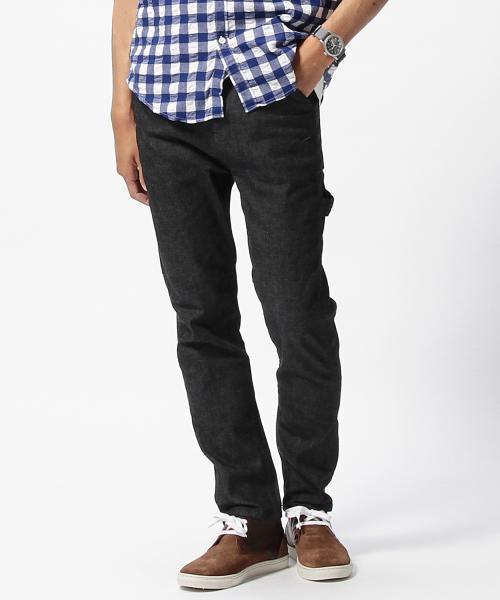 BEAMS（ビームス）の「BEAMS / ツイル ストレッチ ペインターパンツ（その他パンツ・メンズ・ホワイト/ブラック/インディゴブルー・X-LARGE/LARGE/MEDIUM/SMALL）」の8枚目の写真