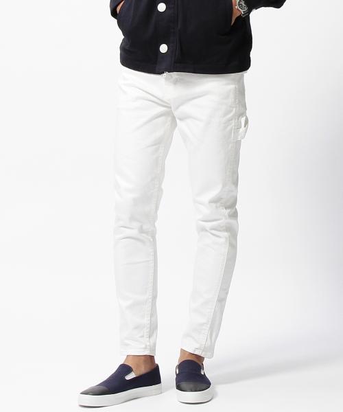 BEAMS（ビームス）の「BEAMS / ツイル ストレッチ ペインターパンツ（その他パンツ・メンズ・ホワイト/ブラック/インディゴブルー・X-LARGE/LARGE/MEDIUM/SMALL）」の10枚目の写真