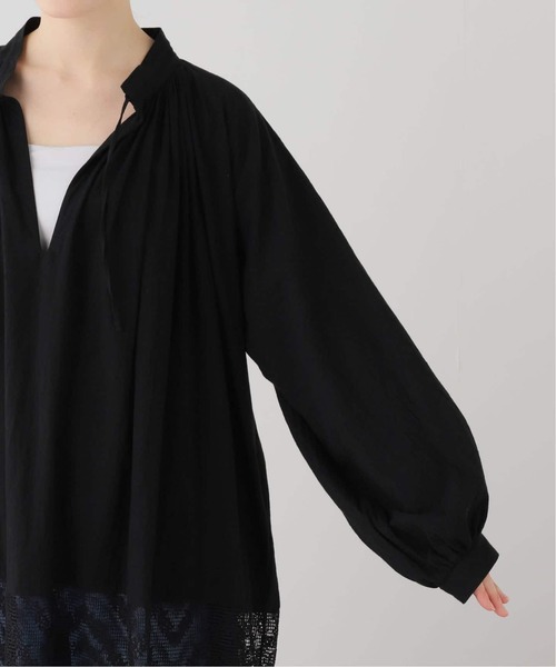 JOURNAL STANDARD LUXE(ジャーナルスタンダード ラックス)の「ラッフルレースドッキングワンピース(ワンピース・レディース・ホワイト/ブラック・FREE)」の19枚目の写真