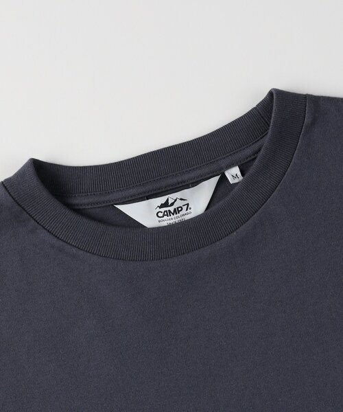 HONEYSUCKLE ROSE(ハニーサックルローズ)の「CAMP7(キャンプ7)プリントTシャツ(Tシャツ/カットソー・レディース・チャコールグレー/オフホワイト・04/05)」の21枚目の写真