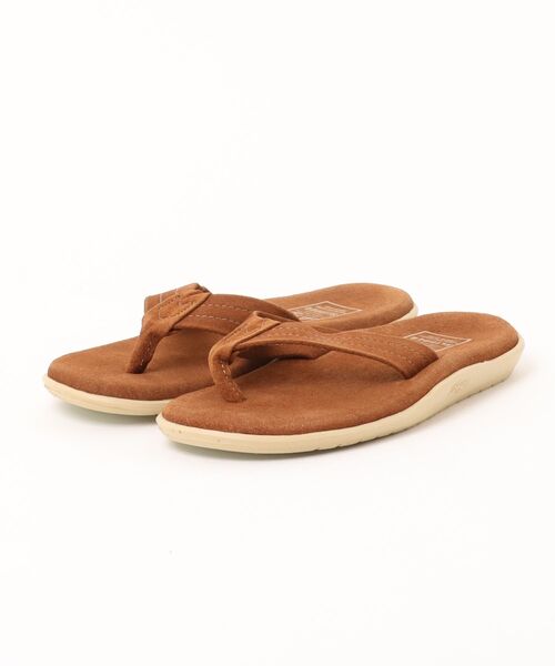 ISLAND SLIPPER(アイランドスリッパ)の「【ISLAND SLIPPER】アイランドスリッパ トングスリッパ サンダル LEATHER / SUEDE PT202 ITK(サンダル・メンズ・ネイビー系2/ネイビー/カーキ/ブラウン/ターコイズブルー/ブラウン系2/パープル/ホワイト/ベージュ・9/4/7/5/8/6/10)」の4枚目の写真