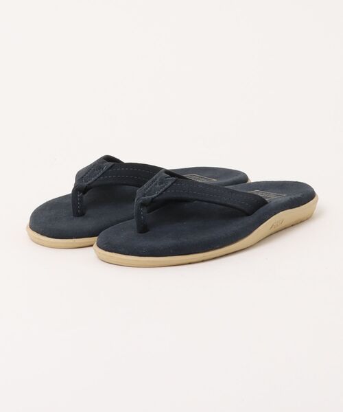 ISLAND SLIPPER(アイランドスリッパ)の「【ISLAND SLIPPER】アイランドスリッパ トングスリッパ サンダル LEATHER / SUEDE PT202 ITK(サンダル・メンズ・ネイビー系2/ネイビー/カーキ/ブラウン/ターコイズブルー/ブラウン系2/パープル/ホワイト/ベージュ・9/4/7/5/8/6/10)」の8枚目の写真
