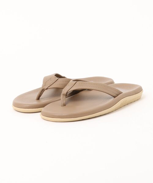 ISLAND SLIPPER(アイランドスリッパ)の「【ISLAND SLIPPER】アイランドスリッパ トングスリッパ サンダル LEATHER / SUEDE PT202 ITK(サンダル・メンズ・ネイビー系2/ネイビー/カーキ/ブラウン/ターコイズブルー/ブラウン系2/パープル/ホワイト/ベージュ・9/4/7/5/8/6/10)」の5枚目の写真