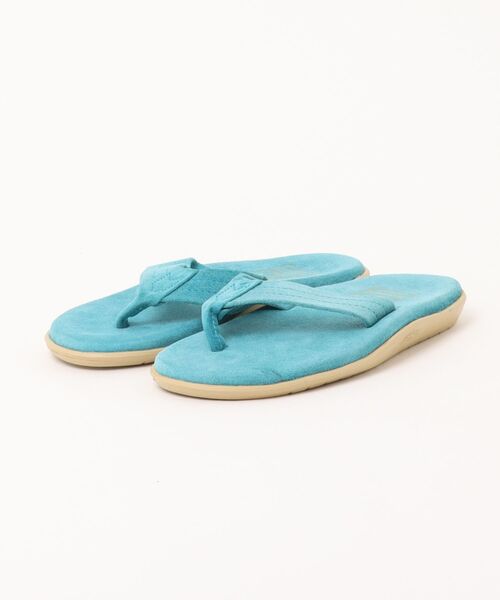 ISLAND SLIPPER(アイランドスリッパ)の「【ISLAND SLIPPER】アイランドスリッパ トングスリッパ サンダル LEATHER / SUEDE PT202 ITK(サンダル・メンズ・ネイビー系2/ネイビー/カーキ/ブラウン/ターコイズブルー/ブラウン系2/パープル/ホワイト/ベージュ・9/4/7/5/8/6/10)」の7枚目の写真
