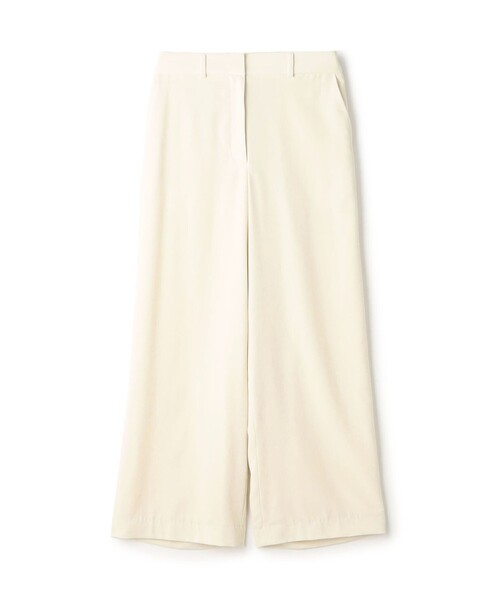 BALLSEY（ボールジィ）の「ライトコール セミワイドパンツ（その他パンツ・レディース・ホワイト/ネイビー/グリーン・36/32/34）」の2枚目の写真