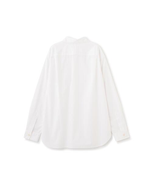 MHL.(エムエイチエル)の「MHL. UTILITY WEAR PIECE DYED COTTON POPLIN SHIRT(シャツ/ブラウス・レディース・ホワイト・SMALL/MEDIUM/LARGE)」の9枚目の写真