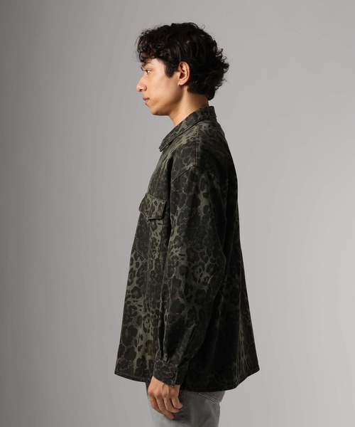 BAYFLOW(ベイフロー)の「フェードカモアソートシャツ(シャツ/ブラウス・メンズ・カーキ/アイボリー/チャコール・MEDIUM/LARGE)」の13枚目の写真