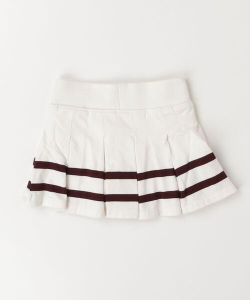 POLO RALPH LAUREN CHILDRENSWEAR(ポロ ラルフ ローレン チルドレンズウェア)の「ストライプド プリーテッド ジャージー スコート(その他パンツ・キッズ・ホワイト・6/4/3)」の5枚目の写真