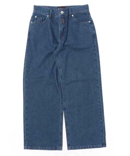 ROXY(ロキシー)の「ROXY x NANAHA DENIM PANTS デニムパンツ 【2026年秋冬モデル】(デニムパンツ・レディース・ブラック/インディゴブルー・SMALL/LARGE/MEDIUM)」の2枚目の写真