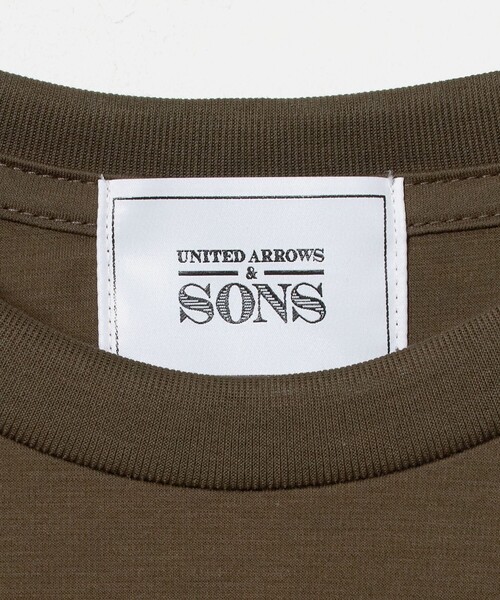 UNITED ARROWS & SONS(ユナイテッドアローズアンドサンズ)の「<UNITED ARROWS & SONS> PONTI S/SLEEVE TEE/Tシャツ(Tシャツ/カットソー・メンズ・ダークブラウン/ブラック/ホワイト・L/S/XL/M)」の21枚目の写真