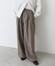 CIAOPANIC TYPY | ∴【3サイズ展開/美シルエット】5タックワイドイージースラックス(スラックス)