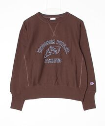【Champion/チャンピオン】レディース リバースウィーブ(R) クルーネックスウェットシャツ