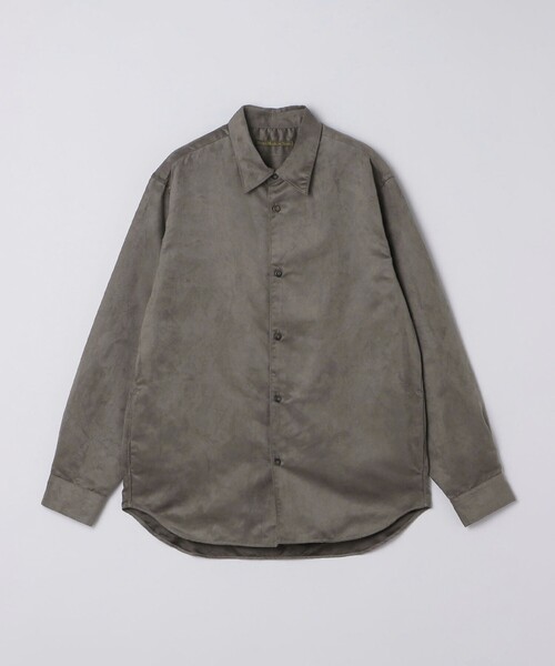 SHIPS(シップス)の「BENCH MARKING SHIRTS: ポリエステル フェイクスエード シャツ(シャツ/ブラウス・メンズ・キャメル/ブラック/チャコールグレー・SMALL/MEDIUM/LARGE)」の19枚目の写真