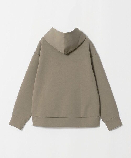A DAY IN THE LIFE UNITED ARROWS(アデイインザライフユナイテッドアローズ)の「ダンボールニット ダブルジップパーカー <A DAY IN THE LIFE>(カーディガン/ボレロ・レディース・モカ/グレー系/ネイビー・FREE)」の4枚目の写真