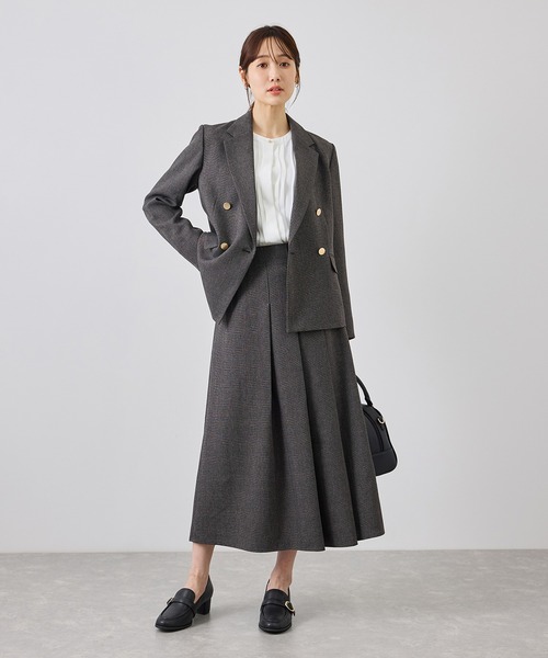 ROPE' PICNIC(ロペピクニック)の「【WEB限定】フロントピンタックブラウス 通勤 お仕事(シャツ/ブラウス・レディース・サックスブルー/チャコールグレー/ホワイト/ベージュ・L/M)」の10枚目の写真