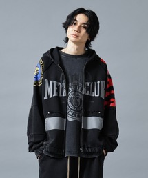 DANKE SCHON | DankeSchon/ダンケシェーン/CHEMICAL SWEAT ZIP HOODIE METACLUB(パーカー)