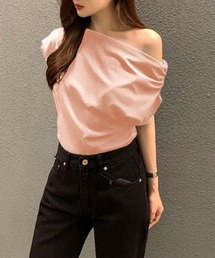 オフショルダーTシャツ カットソー 半袖