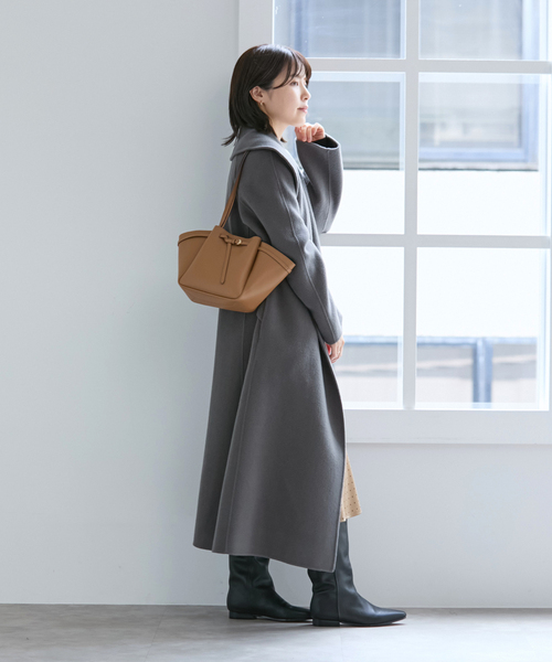 La TOTALITE(ラトータリテ)の「Maison de Z/ メゾン ド ゼット レザートートバッグ(トートバッグ・レディース・ブラック/キャメル・FREE)」の7枚目の写真