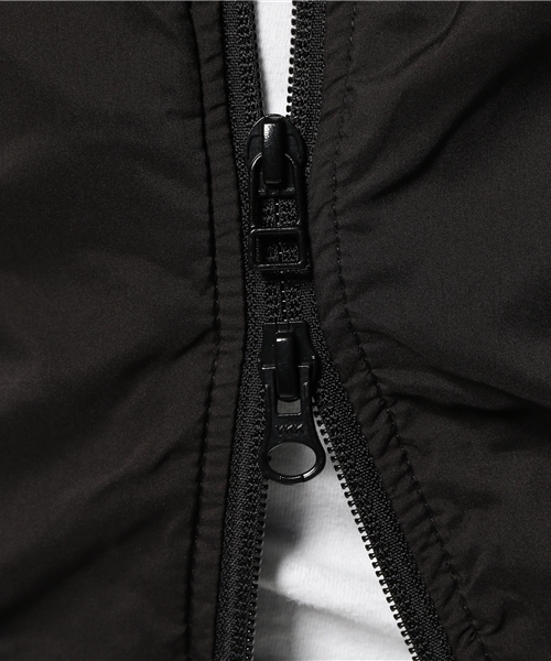 CIAOPANIC（チャオパニック）の「【Ciaopanic】　PE×天竺ボンディングMA-1（ブルゾン・メンズ・ブラック/オリーブ・LARGE/MEDIUM）」の3枚目の写真