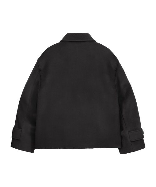 ENDOOR(エンドア)の「ショートマックコート(ダークグレー)(ダッフルコート・レディース・ダークグレー・MEDIUM/LARGE)」の12枚目の写真