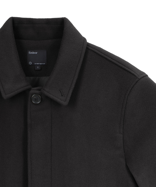 ENDOOR(エンドア)の「ショートマックコート(ダークグレー)(ダッフルコート・レディース・ダークグレー・MEDIUM/LARGE)」の14枚目の写真