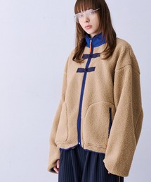 SeeSew（シーソー）の「【UNISEX】BOA KUNGFU JACKET ボアカンフーブルゾン（ブルゾン）」