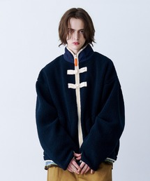 SeeSew（シーソー）の「【UNISEX】BOA KUNGFU JACKET ボアカンフーブルゾン（ブルゾン）」